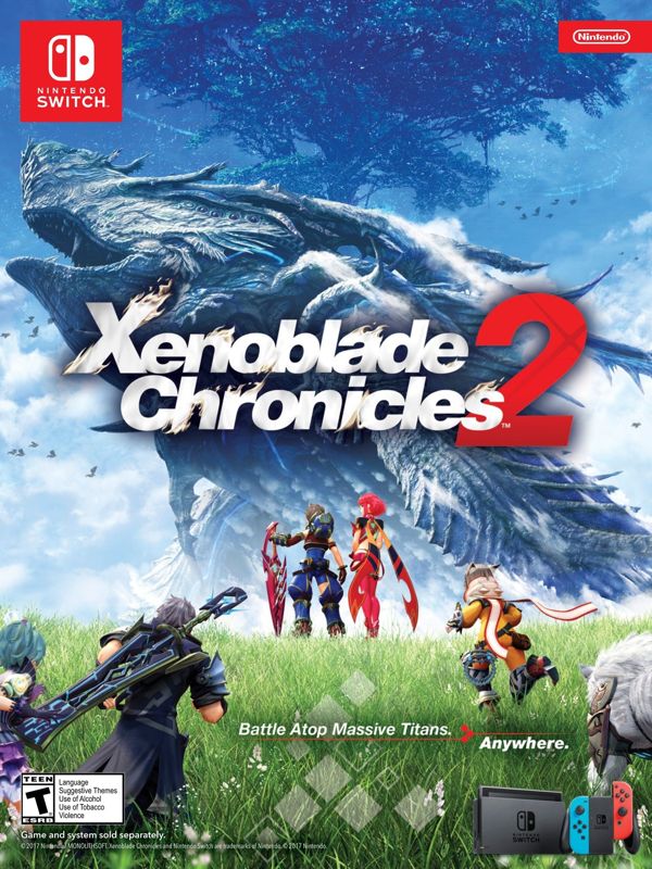 Xenoblade Chronicles 2 Magazine Advertisement (Magazine Advertisements): Walmart GameCenter (US), Issue 54 (2018) Page 21