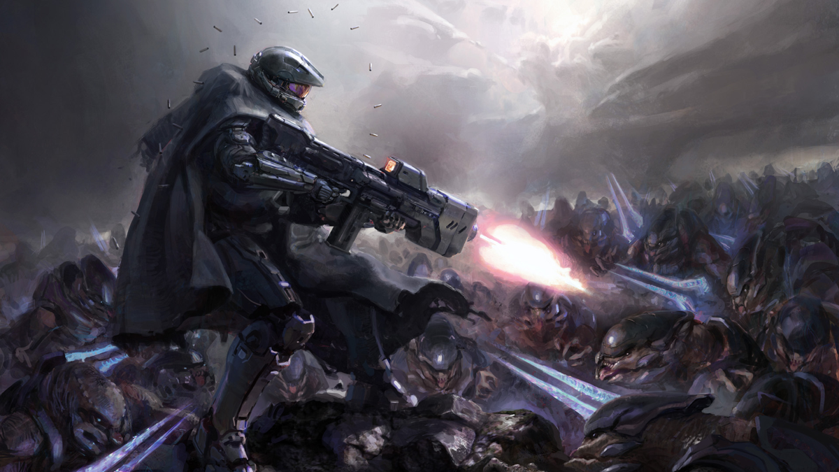 Halo 5: Guardians Other (Official Xbox Live achievement art): Lone Wolf