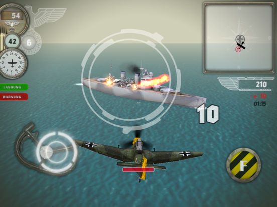 Battle Killer Stuka 3D Screenshot (iTunes Store)