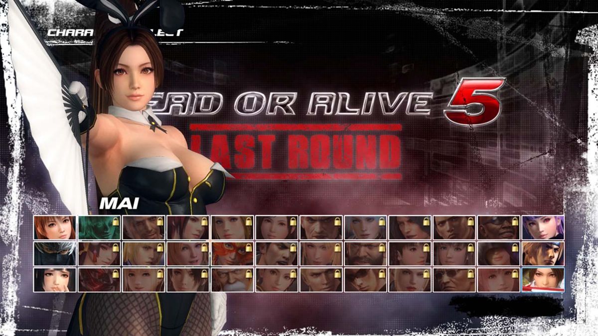Dead or Alive 5: Last Round - Sexy Bunny Mai Shiranui Screenshot (PlayStation Store)