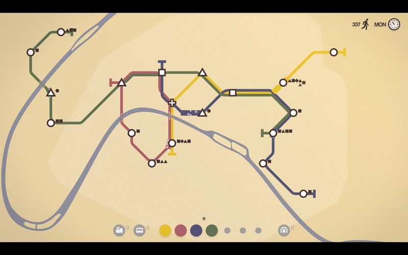 Mini Metro Screenshot (Mac App Store)