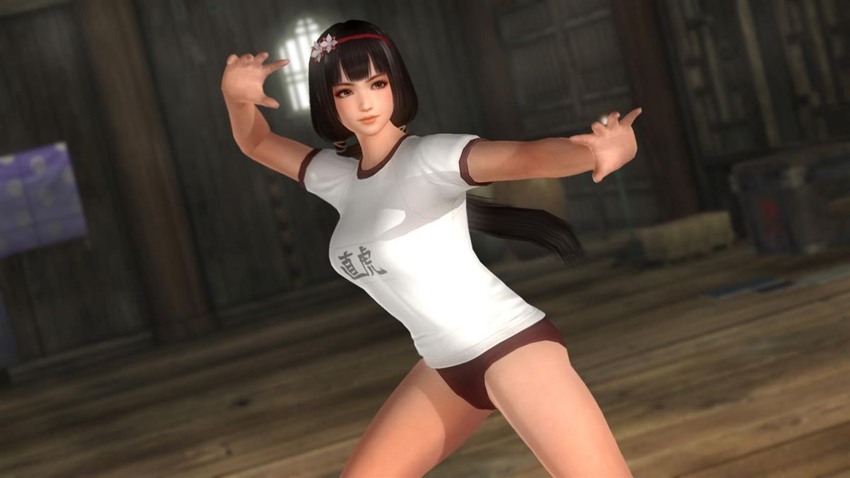 Dead or Alive 5: Last Round - Newcomer Gym Class Costume: Naotora Ii  official promotional image - MobyGames