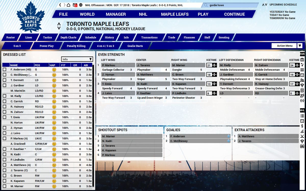 Franchise Hockey Manager 5 Screenshot (Steam)
