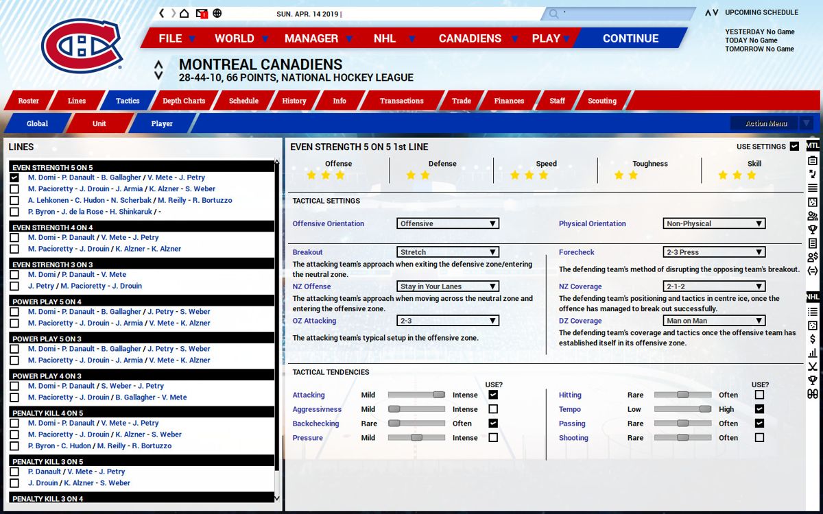 Franchise Hockey Manager 5 Screenshot (Steam)