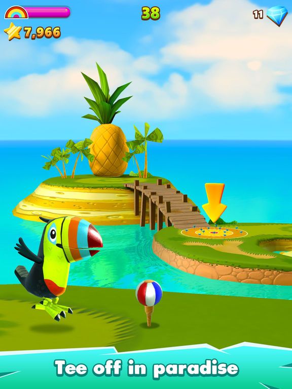 Golf Island Screenshot (iTunes Store)