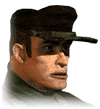 Commandos: Behind Enemy Lines Render (Gamesmania preview, 1998-05-06): Sid Perkins Character portrait (mistakenly swapped with Rene Duchamp)