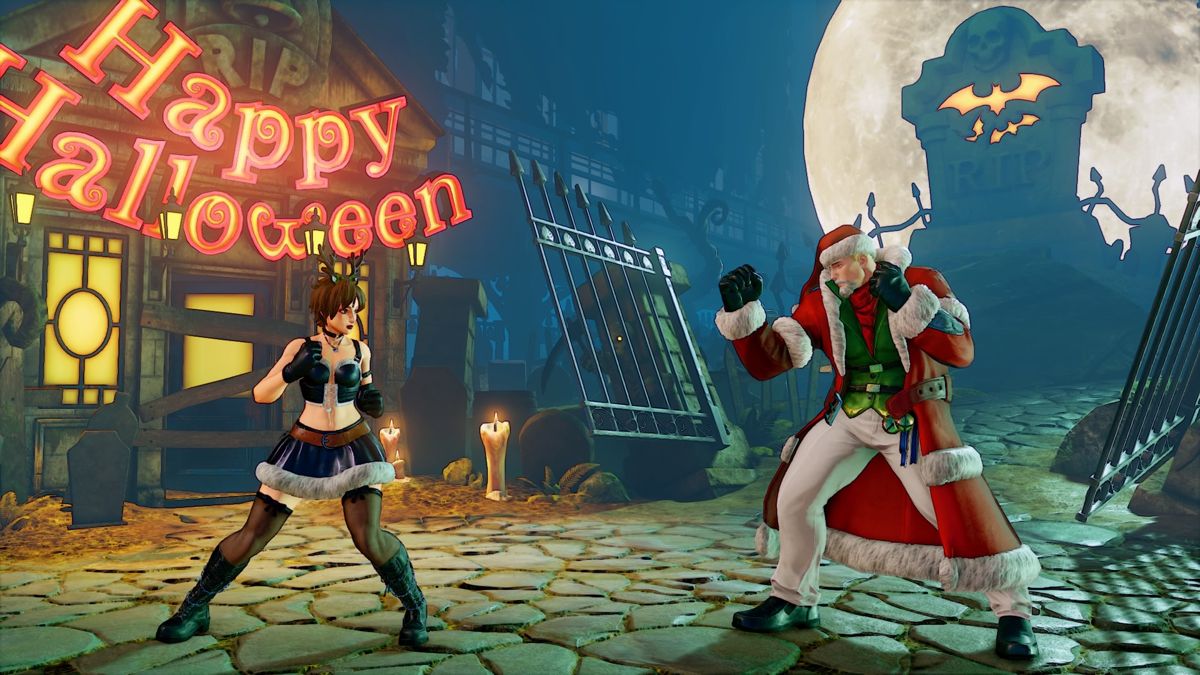 Street Fighter V: '18 Summer/Halloween/Holiday Costume Set Screenshot (PlayStation Store)