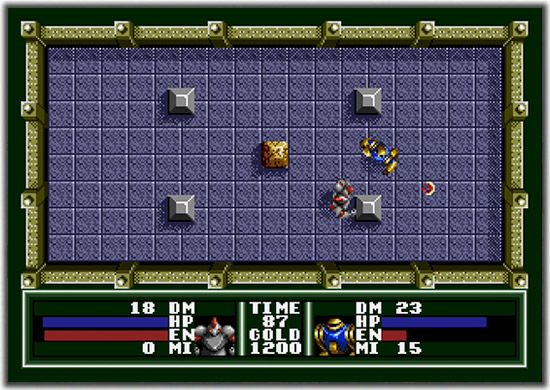 Game no Kanzume: Otokuyō Screenshot (Mega Drive Mini site): ロボットバトラー Robot Battler