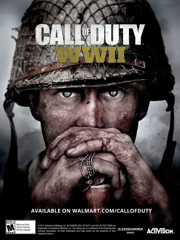 Call of Duty: WWII Magazine Advertisement (Magazine Advertisements): Walmart GameCenter (US), Issue 54 (2014) Page 11