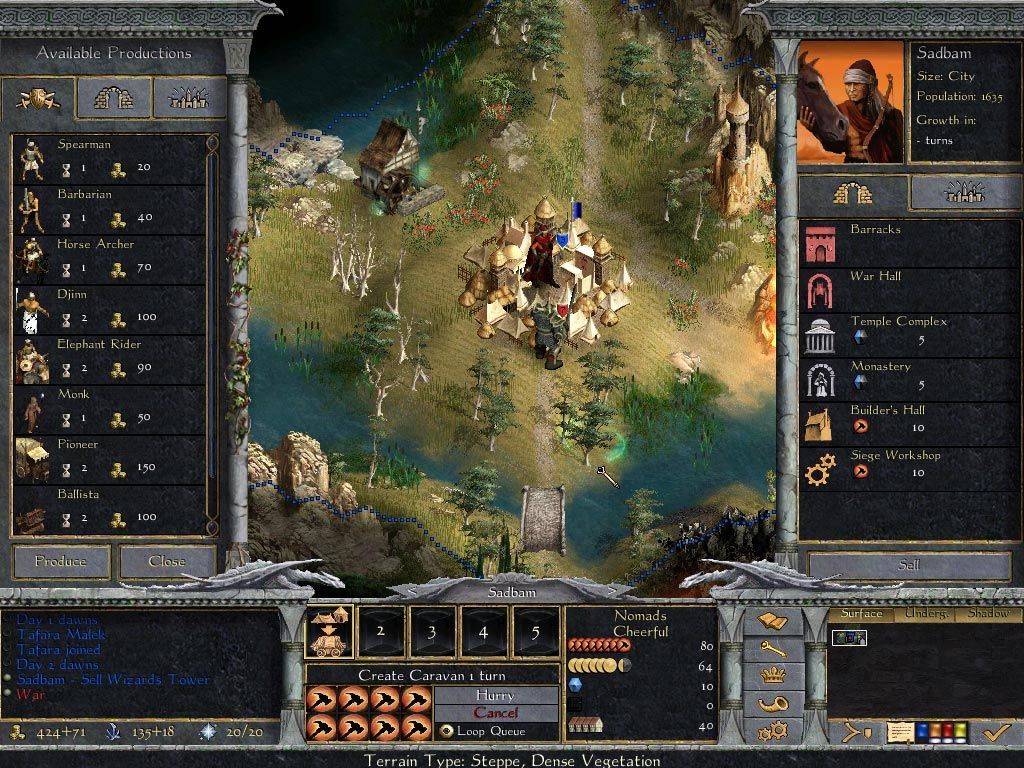 Age of Wonders: Shadow Magic Screenshot (Steam)