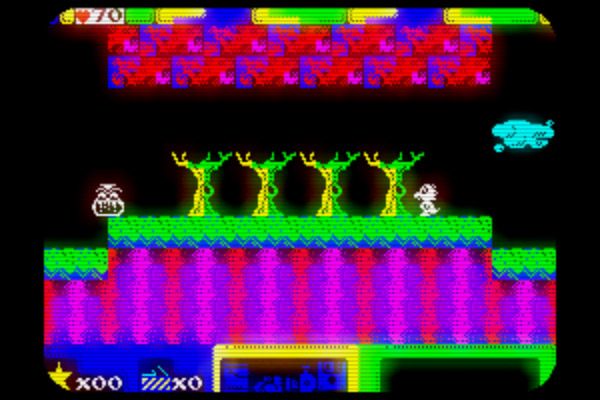 Mariano the Dragon: Capers in Cityland Screenshot (The Mojon Twins product page (ZX Spectrum version))