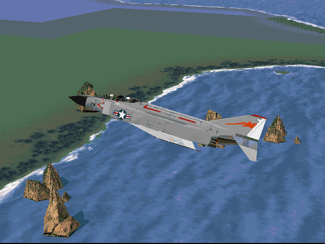 Jane's Combat Simulations: USNF'97 - U.S. Navy Fighters Screenshot (Official Website, 1997-06)