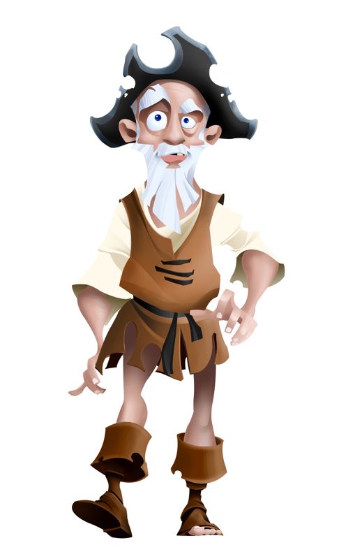 The Secret of Monkey Island: Special Edition Concept Art (LucasArts website): ToothRot