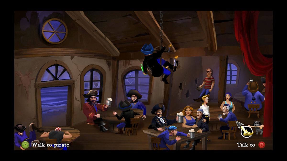 The Secret of Monkey Island: Special Edition Screenshot (LucasArts website): Bar5