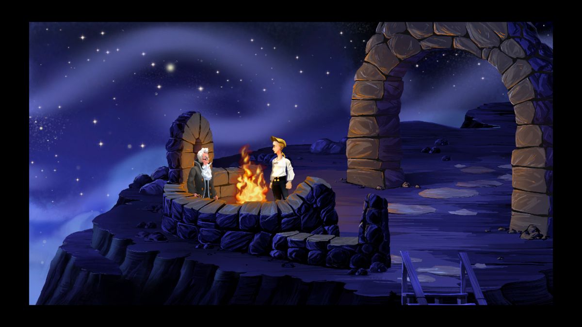 The Secret of Monkey Island: Special Edition Screenshot (LucasArts website): Blind Lookout (SE)