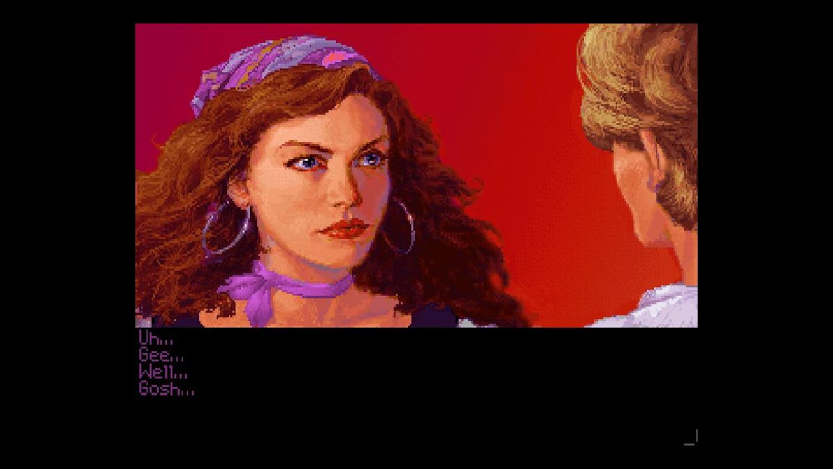 The Secret of Monkey Island: Special Edition Screenshot (LucasArts website): Elaine Close up (classic)