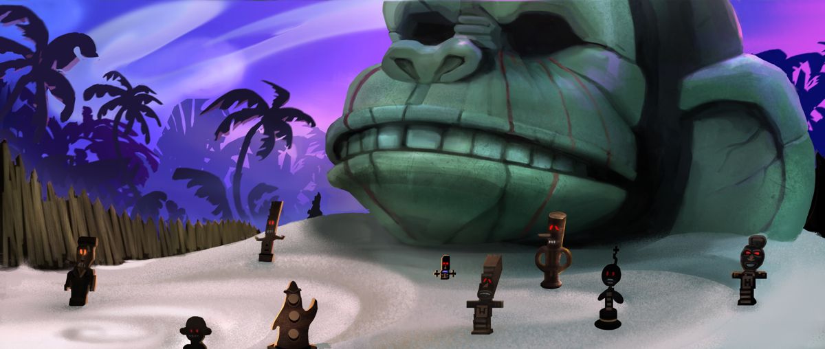 The Secret of Monkey Island: Special Edition Concept Art (LucasArts website): Bighead