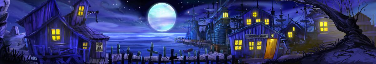 The Secret of Monkey Island: Special Edition Concept Art (LucasArts website): Dock