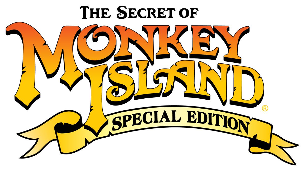 The Secret of Monkey Island: Special Edition Logo (LucasArts website): A-YellowR