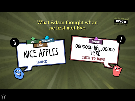 The Jackbox Party Pack 2 Screenshot (iTunes Store)