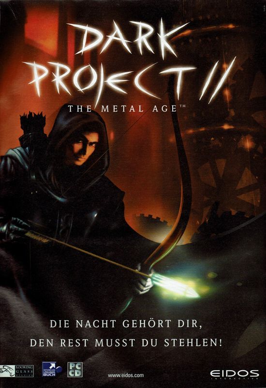 Thief II: The Metal Age Magazine Advertisement (Magazine Advertisements): PC Player (Germany), Issue 05/2000