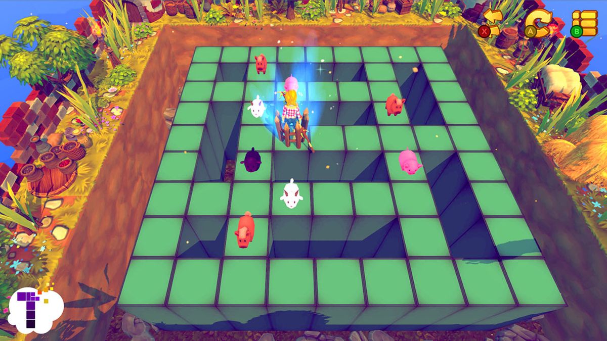 Puzzle Herder Screenshot (Nintendo.com)