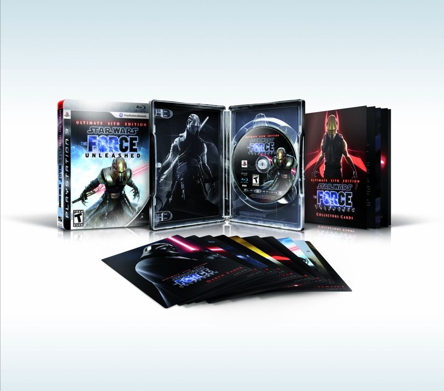 Star Wars: The Force Unleashed - Ultimate Sith Edition Other (LucasArts website): PS3 boxart layout PR Spread
