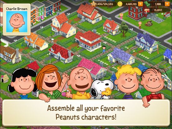 Peanuts: Snoopy Town Tale official promotional image - MobyGames