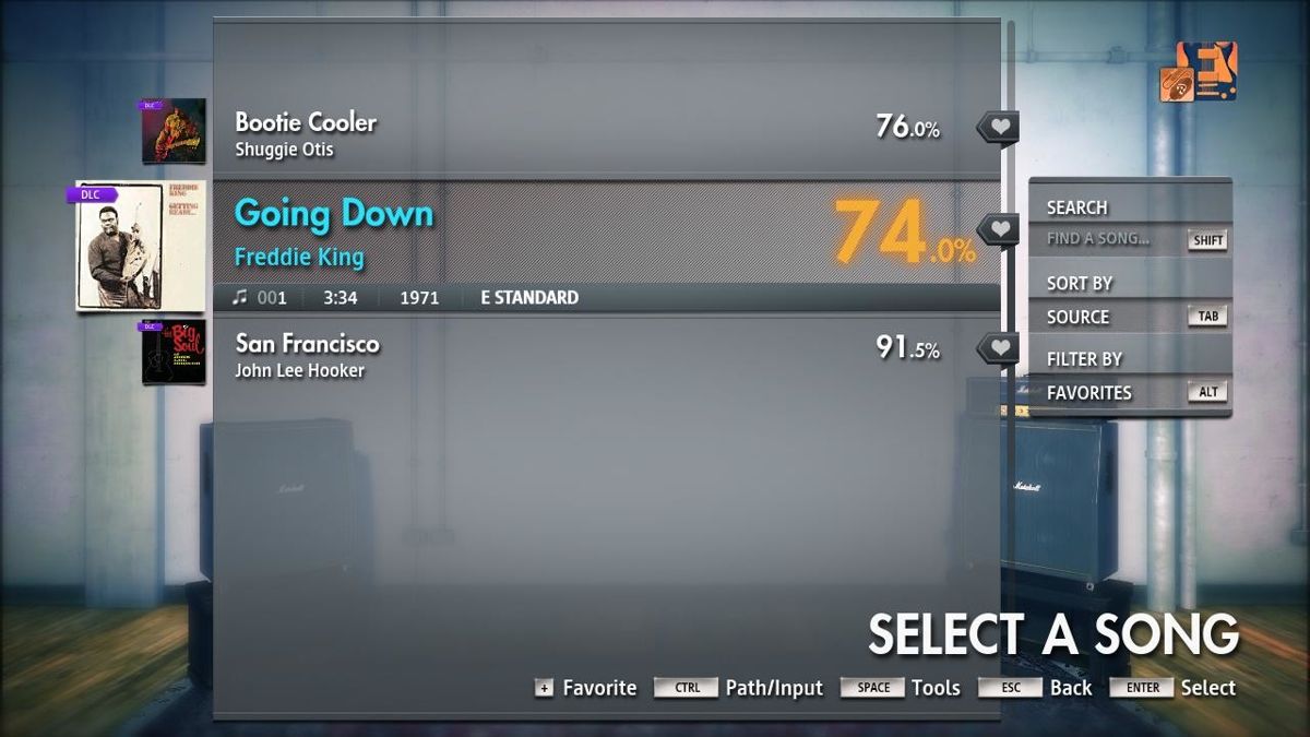 Rocksmith 2014 Edition: Remastered - Freddie King: Going Down Screenshot (Steam)