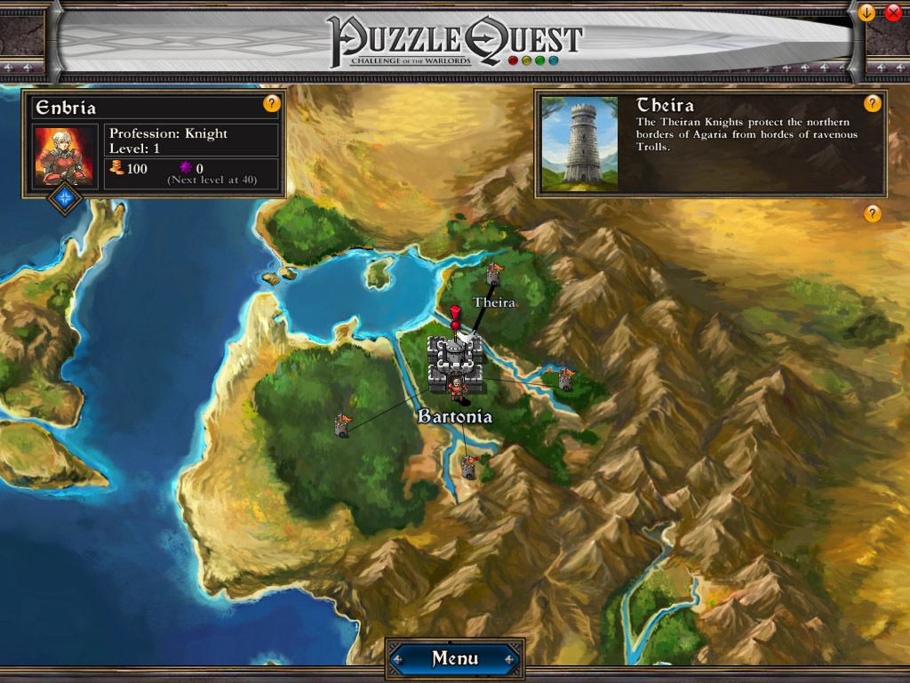 Puzzle Quest: Challenge of the Warlords Screenshot (Steam)
