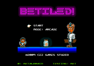 BeTiled! Screenshot (Computer EmuZone product page): Amstrad CPC