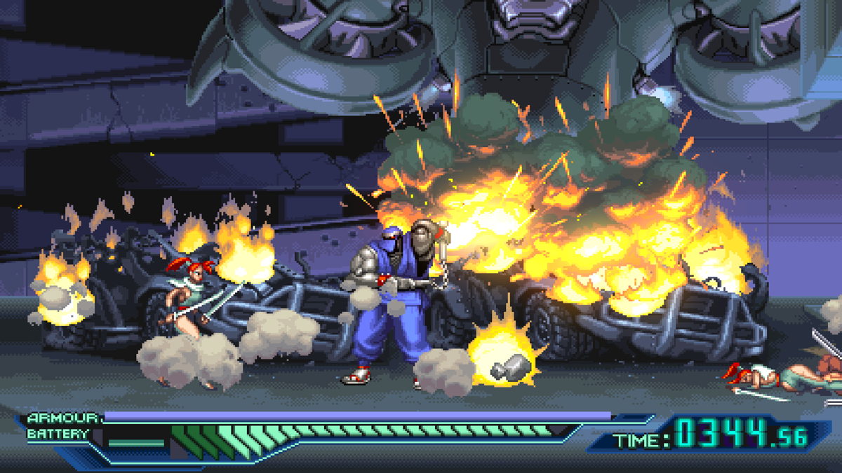 The Ninja Saviors: Return of the Warriors Screenshot (PlayStation Store)