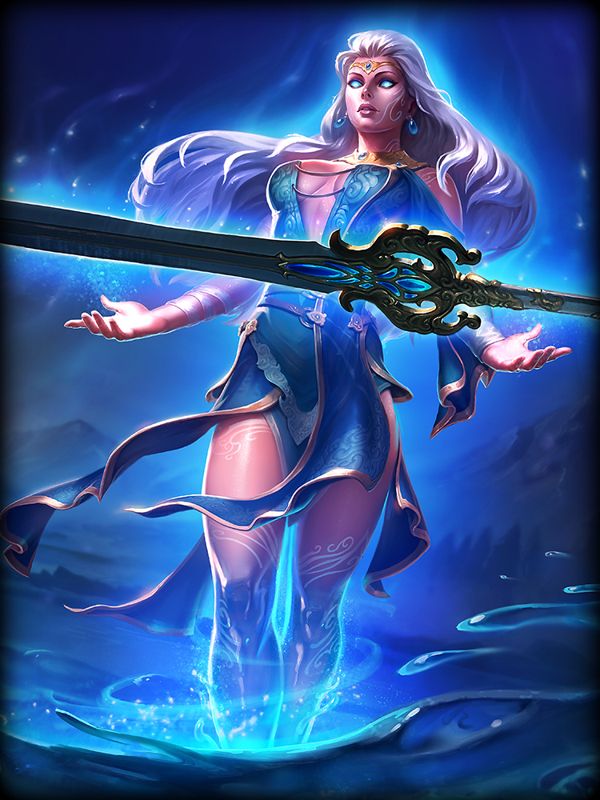Smite: Battleground of the Gods Concept Art (Official Smite website: Freya): Lady of the Lake