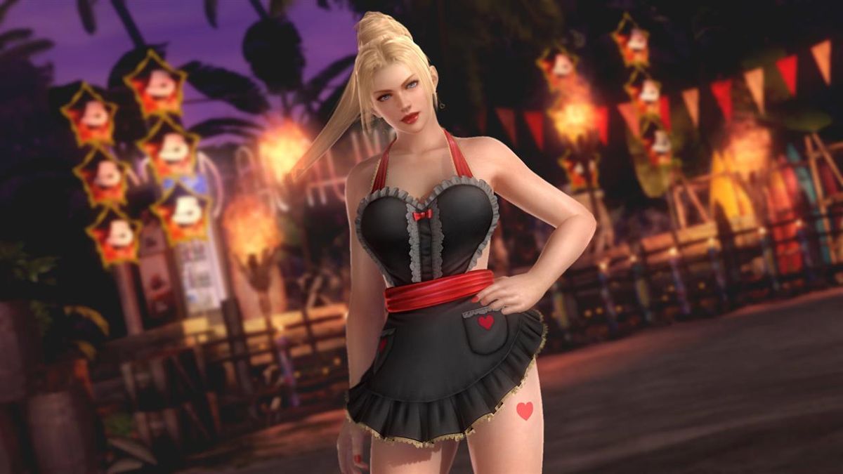 Dead or Alive 5: Last Round - Valentine's Day Costume: Rachel Screenshot (PlayStation Store)