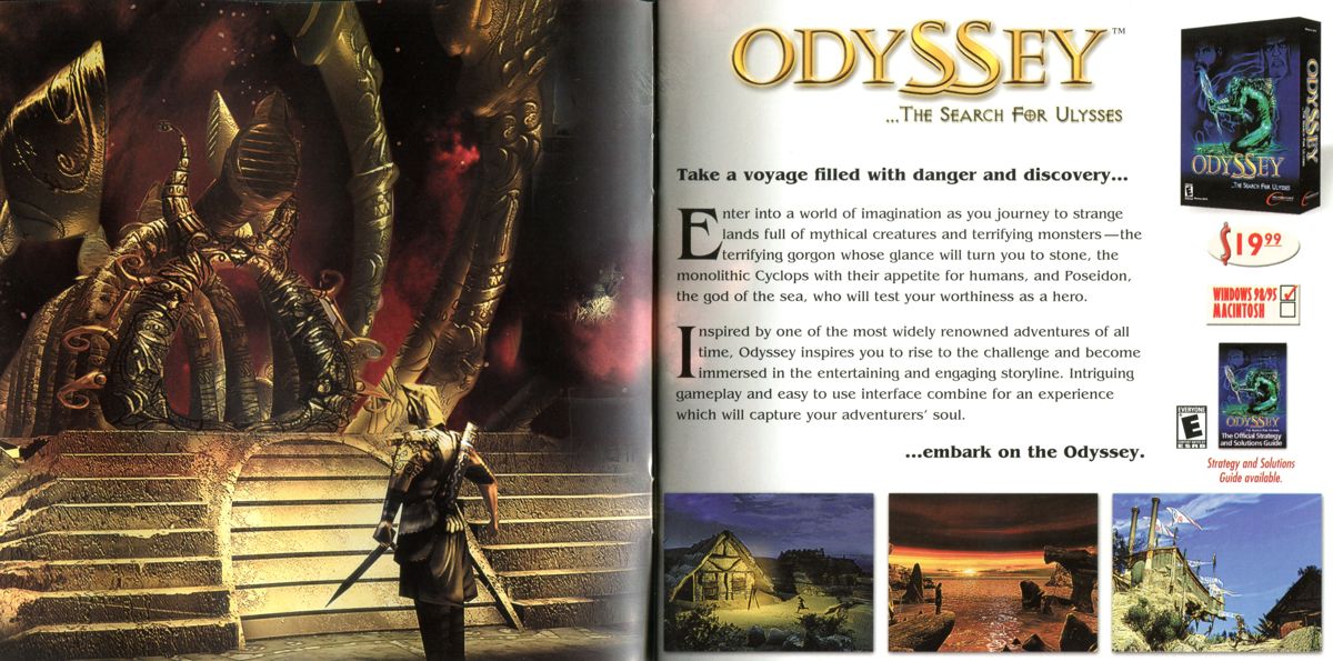 Odyssey: The Search for Ulysses Catalogue (Catalogue Advertisements): Dreamcatcher Catalog 2001