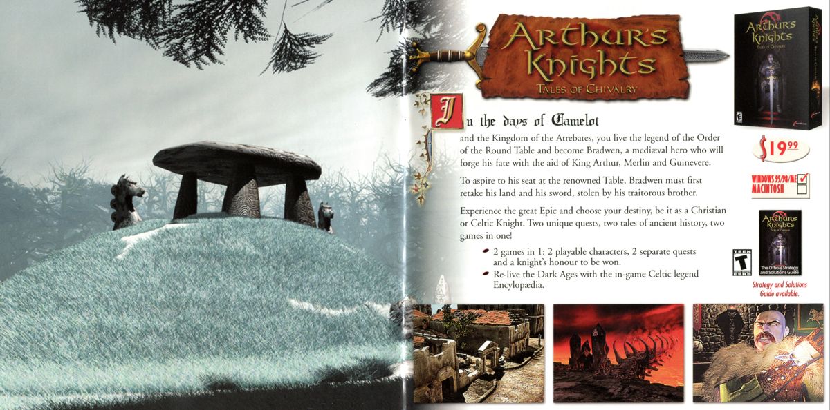 Arthur's Knights: Tales of Chivalry Catalogue (Catalogue Advertisements): Dreamcatcher Catalog 2001