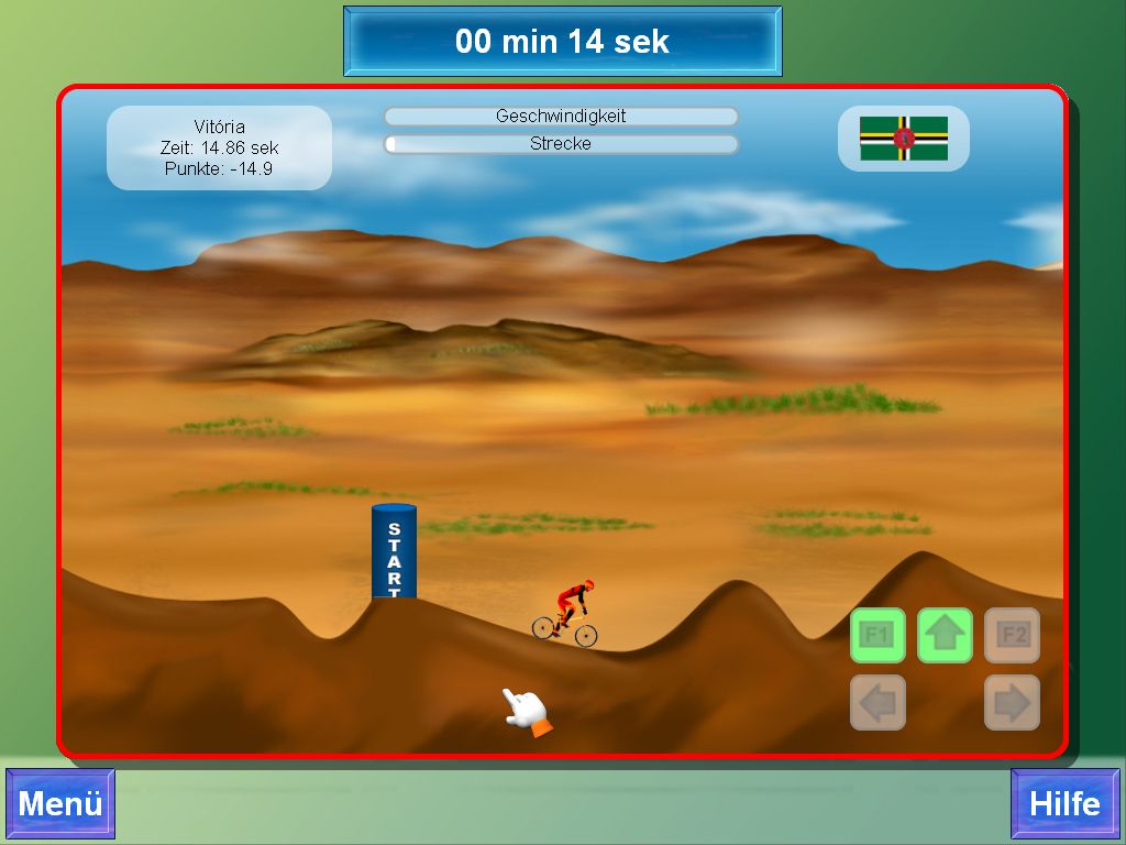 California Games Screenshot (application-systems.de, 2019-08-08)