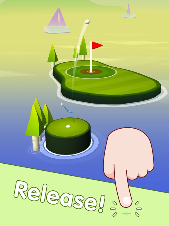 Pop Shot! Golf Screenshot (iTunes Store)