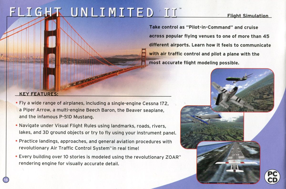 Flight Unlimited II official promotional image MobyGames