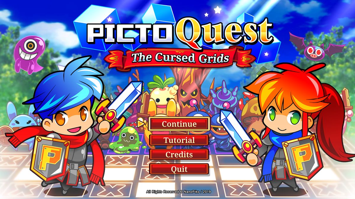 PictoQuest: The Cursed Grids Screenshot (Press kit)