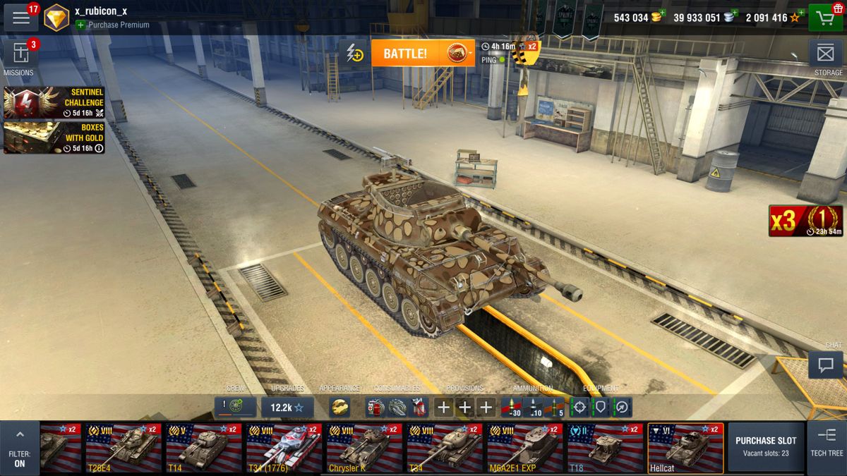 World of Tanks: Blitz - 3 Days of Premium Account Pack Screenshot (Steam)