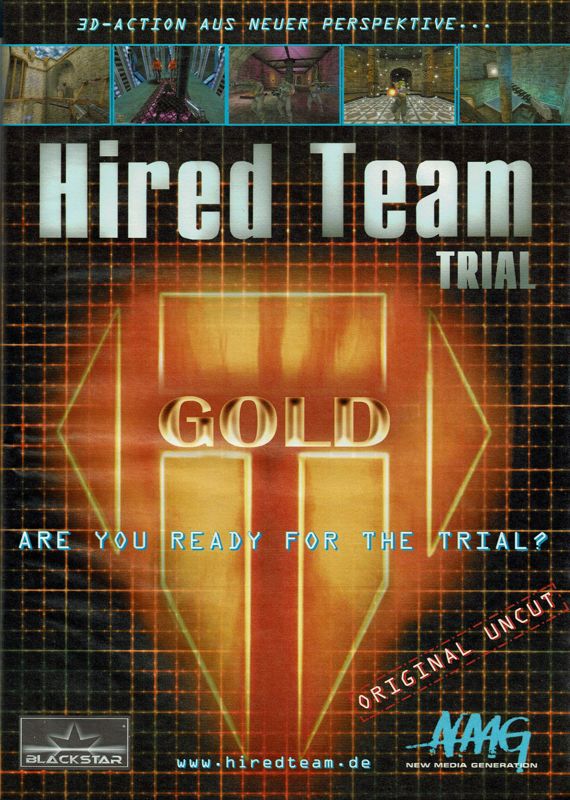 Hired Team: Trial Gold Magazine Advertisement (Magazine Advertisements): PC Player (Germany), Issue 04/2001