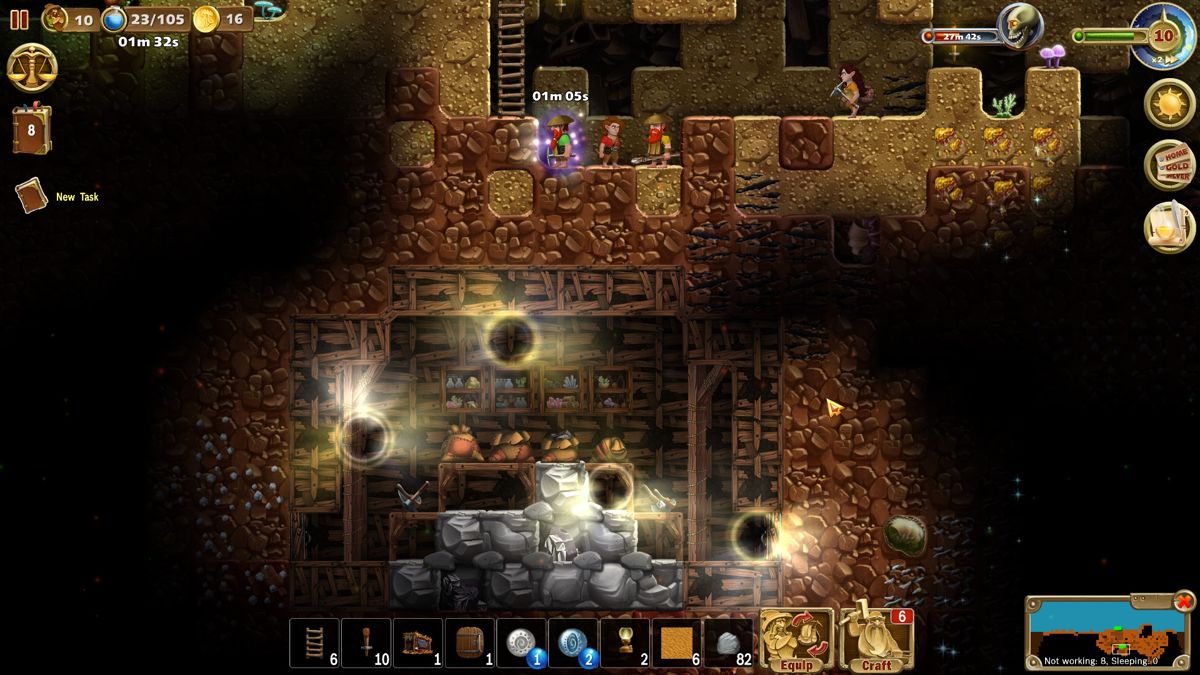 Craft the World: Abandoned Mines Screenshot (Steam)