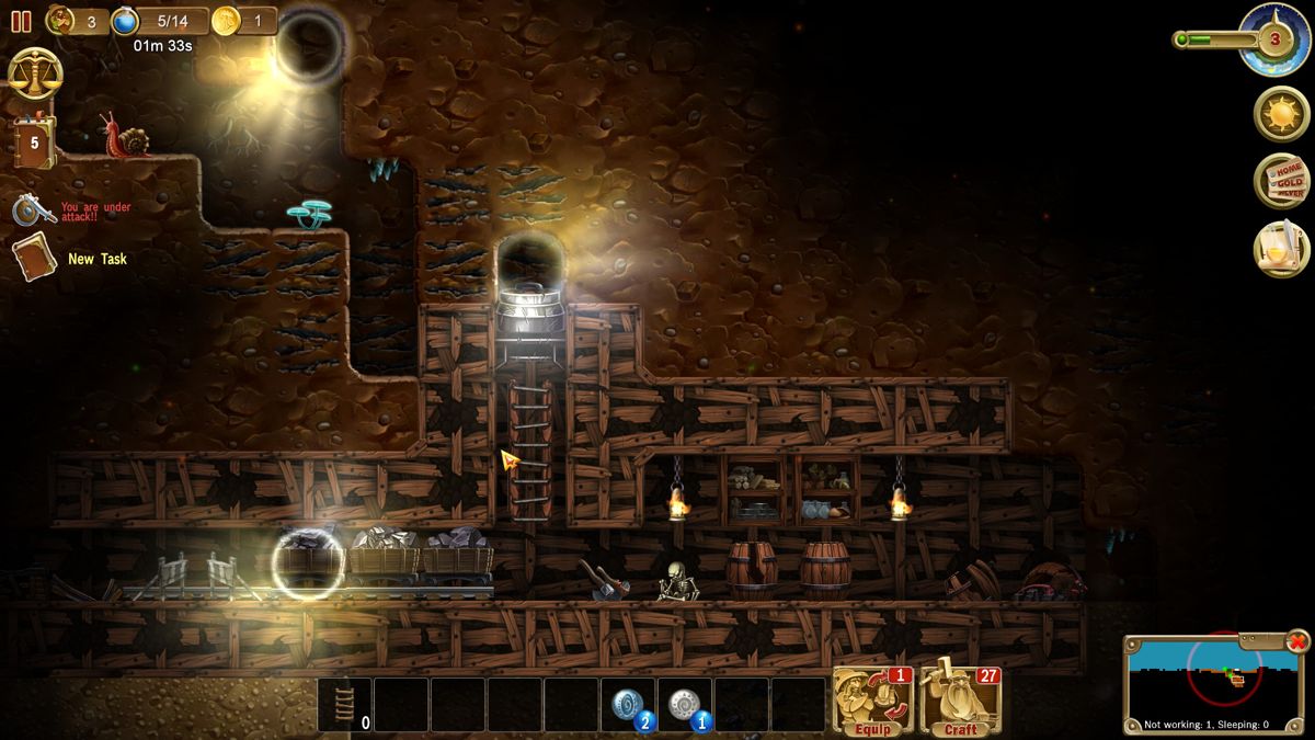 Craft the World: Abandoned Mines Screenshot (Steam)