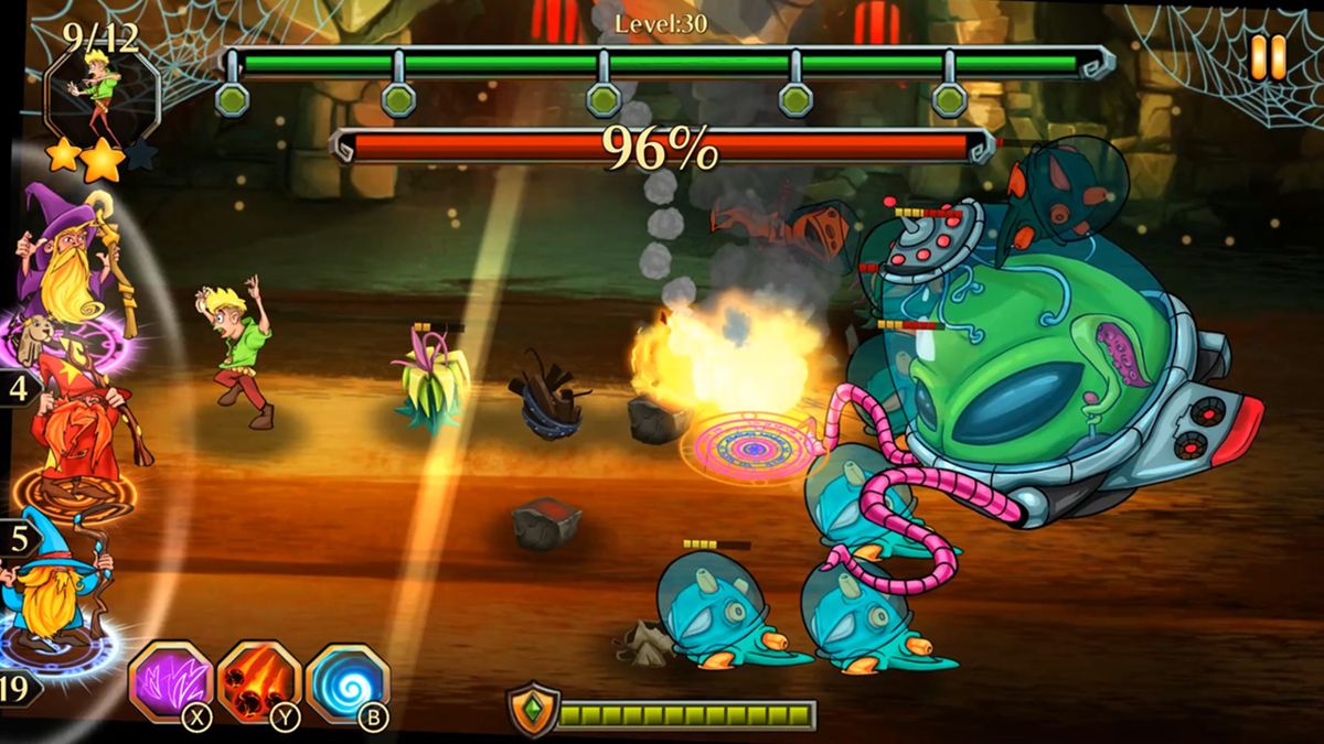 Dungeons & Aliens Screenshot (Nintendo.com)