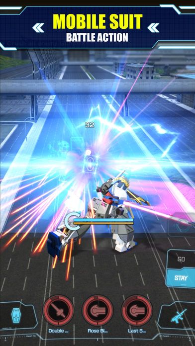 Gundam Battle: Gunpla Warfare Screenshot (iTunes Store)