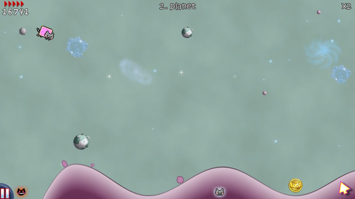 Nyan Cat: Lost in Space Screenshot (Steam)