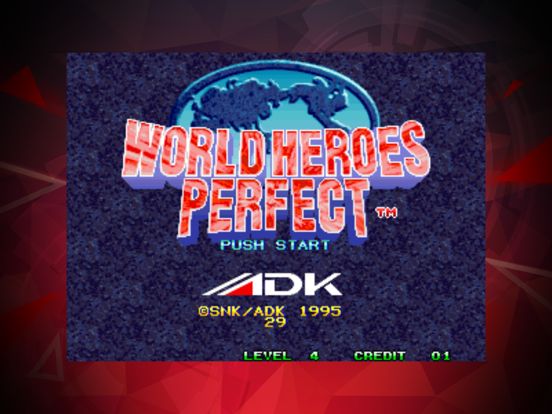 World Heroes Perfect Screenshot (iTunes Store)