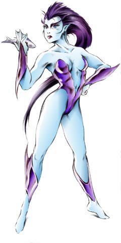 FX Fighter Concept Art (GTE Entertainment website - character art (1997)): Siren
