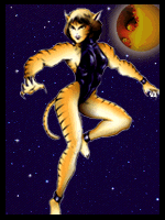 FX Fighter Other (GTE Entertainment website - character trading cards (1997)): Sheba
